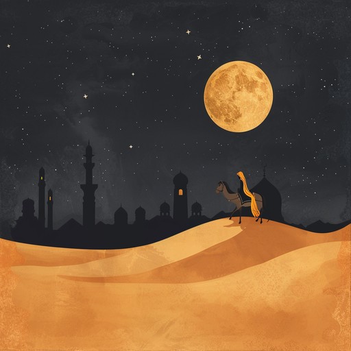 A captivating instrumental composition that transports the listener to the heart of the middle east. The music is filled with the exotic sounds of traditional instruments, evoking images of desert landscapes, bustling bazaars, and ancient tales. The melodies are intricately woven, creating a rich tapestry of sound that captures the essence of arabian culture.