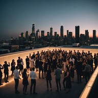 electrified swing dancing in the city