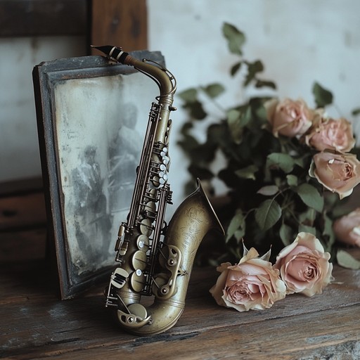 A soulful instrumental blending smooth r&b rhythms with a somber mood, featuring mellow saxophone melodies and gentle beats that evoke a sense of nostalgia and introspection.