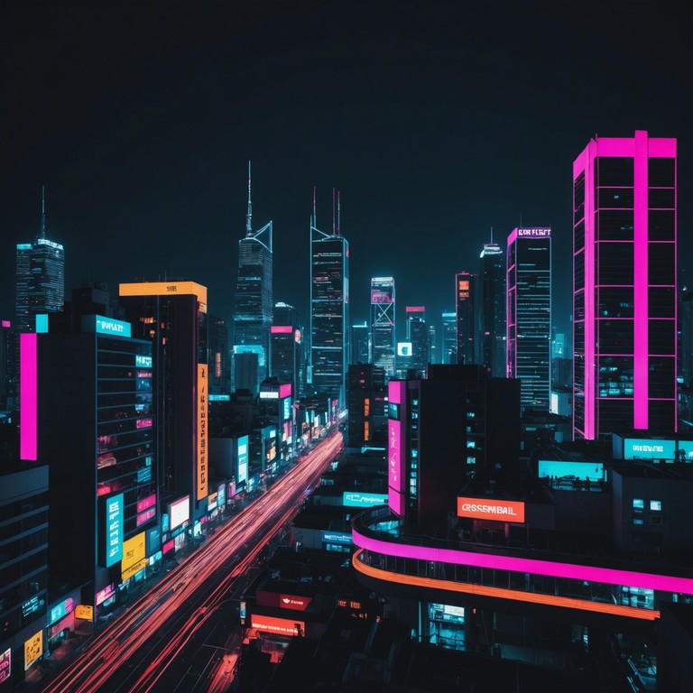 This track embodies the quintessential spirit of the 1980s with its vibrant synthesizer melodies and upbeat rhythms, designed to evoke a sense of joy and boundless energy. The composition uses layered synth pads to create a rich tapestry of sound that mirrors the bold and colorful aesthetics of the era, making listeners feel like they're on an electrifying ride through neon lit cityscapes.