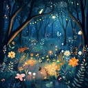 melodies guiding you through a whimsical, mystical woodland journey