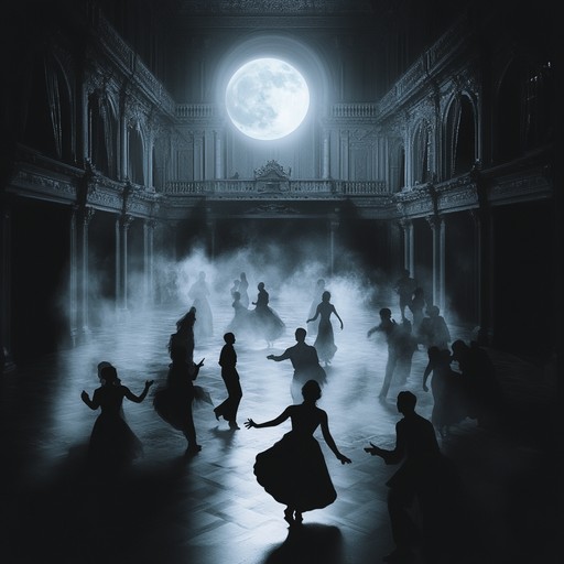 Underneath the spectral moonlight, an ancient ballroom fills with ghostly figures, their mournful waltz echoing from the depths of time. This dark yet captivating instrumental piece uses the violin’s haunting tones to tell a story of lost love and timeless mystery.