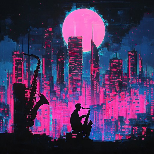 An instrumental track that captures the spirited essence of a torch lounge, merging lively jazz elements with the allure of moonlit cityscapes. The melody weaves through energetic rhythms and emotive harmonies, evoking feelings of longing and nocturnal excitement.