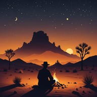 a peaceful oud melody under starlight.