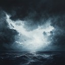 thunderous orchestral swells create a dark, suspenseful atmosphere