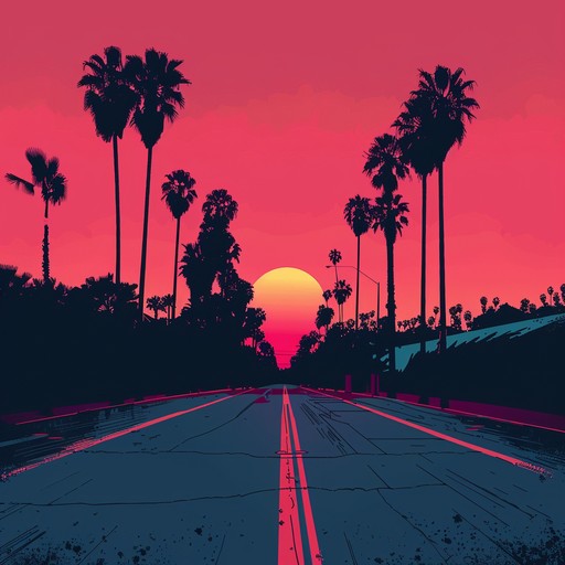 This track captures the quintessentially smooth yet funky essence of the 1970s, featuring rich basslines and vibrant electric piano chords to evoke a nostalgic sunset drive down a bustling city avenue.