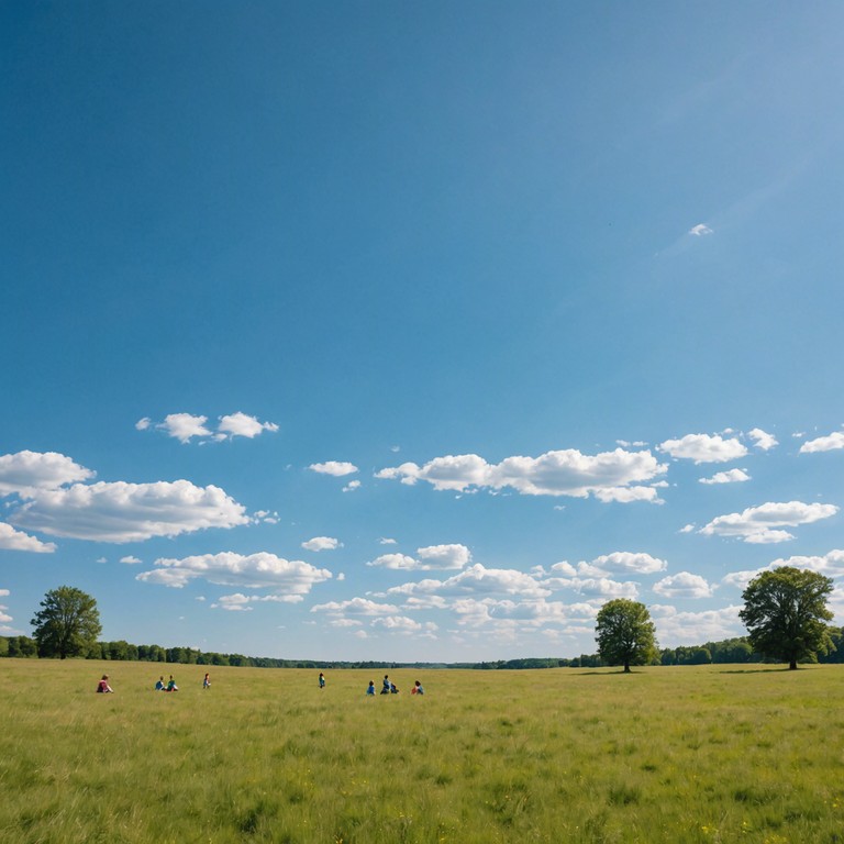 A track that transports listeners straight into the heart of nature, evoking imagery of blooming flowers, clear blue skies, and the cheerful sounds of wildlife celebrating the day. A perfect musical expression for shedding worries and embracing the simple joy of being.