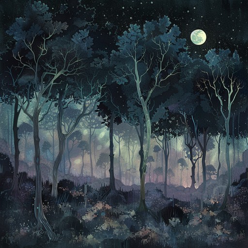 Transport yourself to an enchanted twilight grove, where whispering winds and spectral voices weave a hauntingly beautiful soundscape. The soft, ethereal melodies conjure images of a mystical, otherworldly realm under a moonlit sky, creating an atmosphere of enchanting wonder.