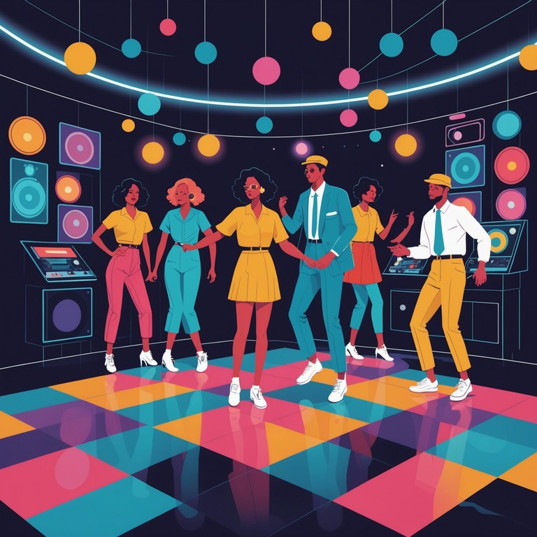 Imagine a track where the energy of disco meets the intensity of funk, creating an aggressive but groovy soundscape designed to electrify dance floors. Featuring prominent bass lines and a steady beat, this song encapsulates the spirit of a lively dance contest, blending classic and modern influences to keep the feet moving.