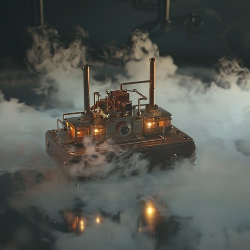 Dive into a whimsical yet mysterious world where toy instruments create an eerie, childlike soundscape. Mechanical music boxes harmonize with soft, haunting synths, crafting a surreal atmosphere of wonder and intrigue.