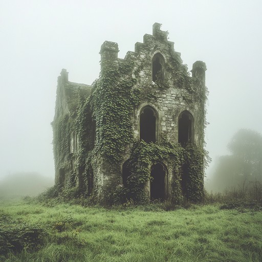 In a track that bridges the eerie quiet of abandoned places with whispered tones, a haunting aura envelops the listener, conveying the story of forgotten spaces and lost stories. The singular sound of a wooden flute carries through, crafting an atmosphere of solitude and mystery, evoking images of ancient ruins and deserted halls.