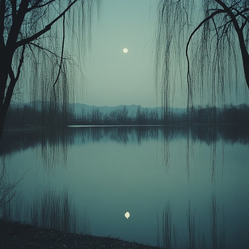 A gentle, soothing melody reminiscent of a willow tree's leaves rustling softly in a quiet afternoon breeze. The song aims to encapsulate the essence of serenity and the peaceful sway of nature's movements