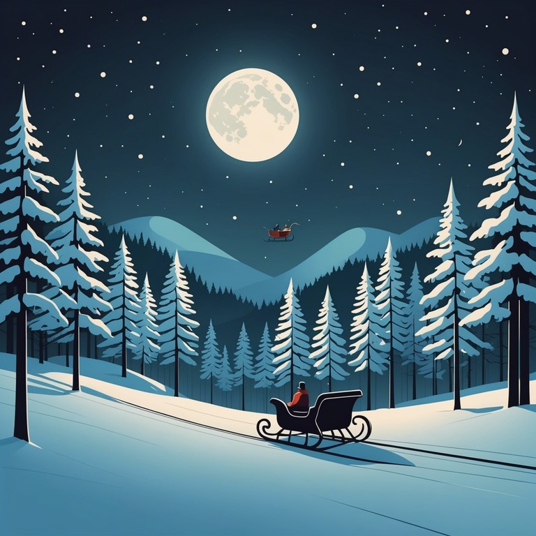 A high energy, festive track perfect for setting a thrilling yet joyous holiday scene. This instrumental combines playful rhythms with suspenseful dynamics impelling a feeling of a fast paced winter adventure, perhaps a chase on a snowy eve. Ideal for films or commercials showcasing the adventurous side of winter.