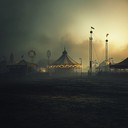 spooky carnival soundscape with dramatic, dark tones