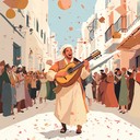 lively middle eastern instrumental blending oud with vibrant drums.