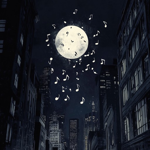 An instrumental piano composition that envelops listeners in the dreamlike atmosphere of moonlit broadway, where silent whispers and soft melodies create a magical experience.