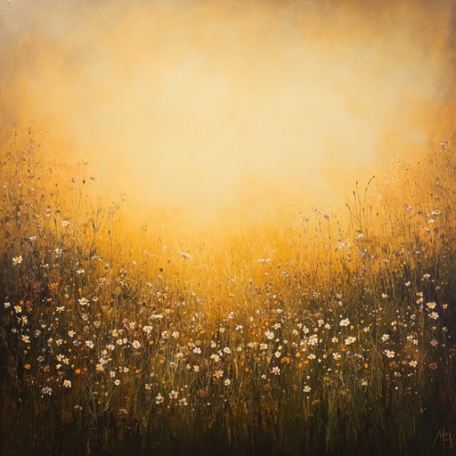 A tranquil and reflective folk piece featuring soft acoustic guitar strums and gentle harmonics, painting a serene picture of a peaceful meadow at dawn. With its softly uplifting cadence, the track creates an atmosphere perfect for quiet introspection. The interplay between the instruments captures the subtle sounds of nature, like rustling leaves and distant birds, offering a landscape of pure serenity to the listener.