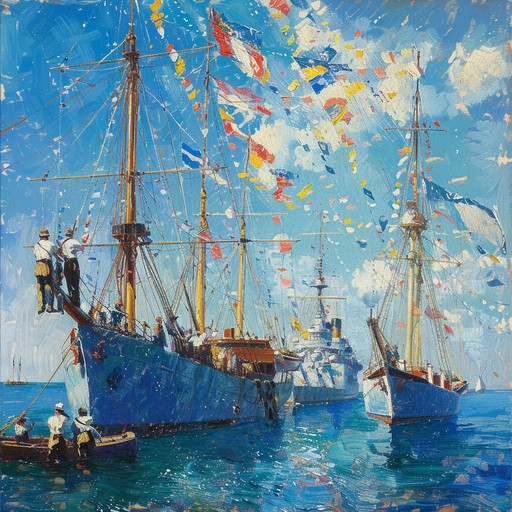 An instrumental piece that brings to life the joy and pride of russian sailors through a cheerful melody. Using traditional instruments mixed with a hint of modernity, this track exudes a strong sense of maritime adventure and celebration.