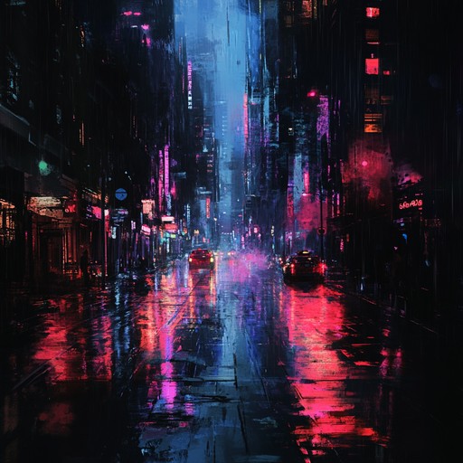 This instrumental rock track features a steady, driving guitar riff that evokes the feeling of walking through shadowed city streets at night. Echoing drum beats and moody bass lines add depth to the track, creating an intense, brooding atmosphere that captures the essence of urban isolation.