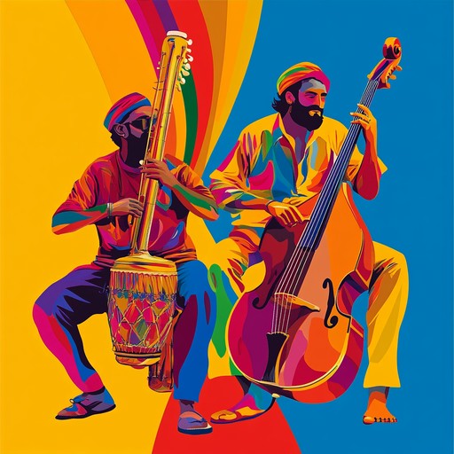 A captivating instrumental that merges the infectious beats of bhangra with the soulful grooves of funk, featuring dynamic dhol drumming and funky basslines, creating an energetic fusion that compels listeners to dance