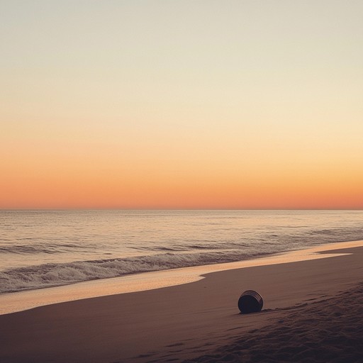 A haunting instrumental calypso piece that captures the feeling of solitude and melancholy, as gentle steelpan melodies float over soft rhythms, evoking the image of a lone traveler gazing over the endless ocean at dusk.