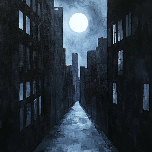 Perfectly capturing the tranquility and hidden dangers of a moonlit cityscape, this track blends subtle ambient electronic sounds with minimal percussion, slowly unfolding a narrative that feels both introspective and mysterious