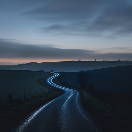 A brooding country track that weaves the nostalgic tones of an acoustic guitar with the unsettling essence of abandoned rural roads. The music captures a solo journey through deserted paths, evoking both a longing for the past and a tense uncertainty about what lies ahead.