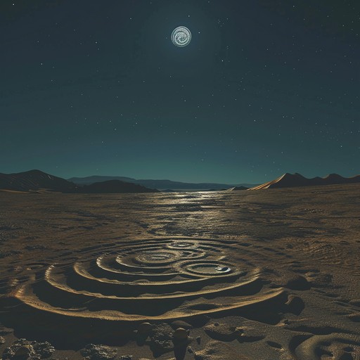 Picture a desolate, moonlit desert where ancient shadows perform mysterious rituals. This track creates an eerie, immersive atmosphere with a blend of dark ambient sounds and ethnic musical elements.