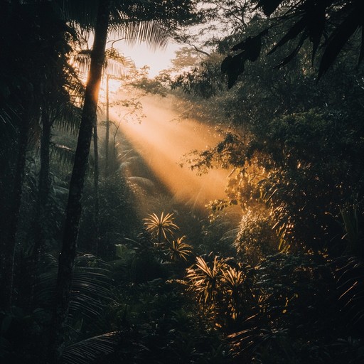 Relax and unwind with this exotic lofi track that combines smooth beats with the soothing sounds of the rainforest. Perfect for studying, relaxing, or creating a calm atmosphere, it features gentle percussion, calming melodies, and nature sounds to transport you to a tranquil jungle retreat.