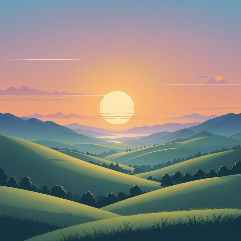 An enriching and serene composition that weaves together soft and uplifting sounds to emulate the tranquility and hope of a sunrise over a peaceful landscape. The track starts with a gentle and melodic introduction, building into a harmonious and energetic crescendo that captures the essence of a new day dawning.