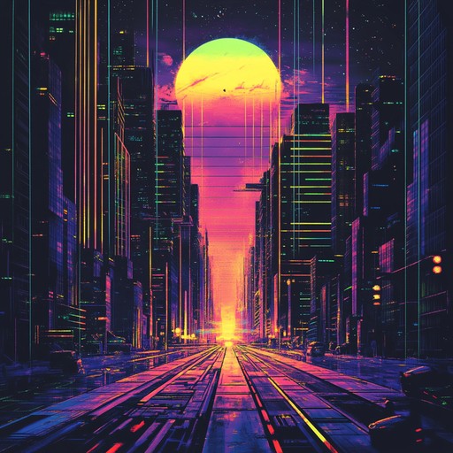 Blend of heavy metal riffs with groovy electronic beats, creating a futuristic and energetic soundscape that keeps listeners pumped and engaged throughout the journey