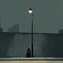 melancholic aural tapestry of blues meets starlit urban streets.