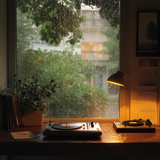 Chill lofi beats combined with the sound of falling rain create an ideal environment for relaxation or focus. Soft piano melodies, vinyl crackle, and steady rhythms evoke a nostalgic, reflective feel. Perfect to unwind or stimulate deep thoughts.