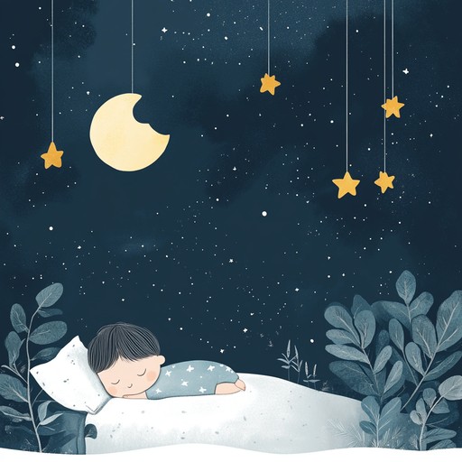 This instrumental piece combines soft, gentle harp melodies with delicate glockenspiel accents, creating a tender, soothing atmosphere perfect for bedtime. Each note floats softly, weaving a dreamy, comforting ambiance that gently lulls listeners to sleep. Ideal for creating a calm, nurturing environment for children.