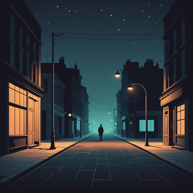 This track embodies the solitude found in suburban life, contrasting the busy urban atmosphere with moments of quiet contemplation. The music encapsulates the feeling of walking through quiet, empty streets under the soft glow of streetlights, providing a soundtrack to solitary walks and introspective thoughts. Melancholic yet soothing tones depict the dichotomy of isolation within a bustling society.