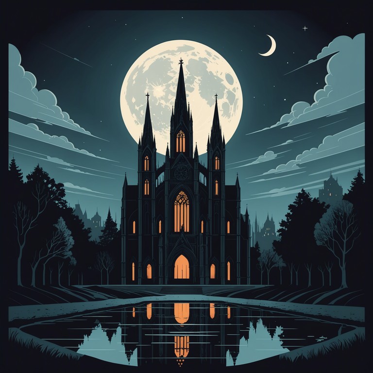 This track features deep, resonant tones that evoke the imagery of moonlit gothic cathedrals, stirring a mix of awe and mystery. The sound is both vast and intimate, blending echoes that resonate like whispers from the past. Designed to transport the listener to a solemn and majestic scene of archaic beauty, the piece is steeped in the aura of medieval gothicism.