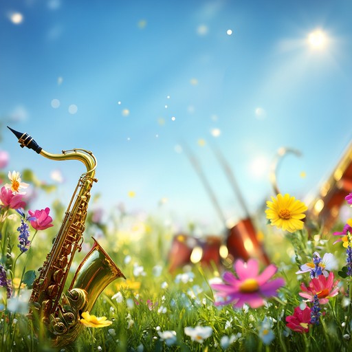 This composition embodies the joyous and invigorating spirit of spring in a meadow, drawing listeners into a vivid scene of communal dance and celebration. The guitar's tuneful play is accompanied by other folk elements, creating a soundscape that's both lively and heartwarming.