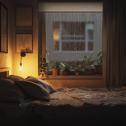 Crafting a bedroom pop track that feels like a gentle embrace on a rainy day, featuring intimate vocals interwoven with lush, airy synths creating an atmosphere of warmth and seclusion. The simplicity of the arrangement invites listeners into a space of personal reflection and comfort.