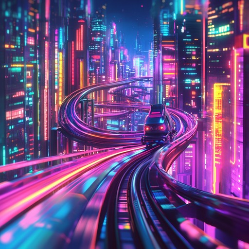 A pulse pounding track that immerses listeners in a colorful, neon illuminated cityscape with infectious rhythms and vivid synth melodies. An exhilarating ride perfect for vibrant visuals and high octane activities.