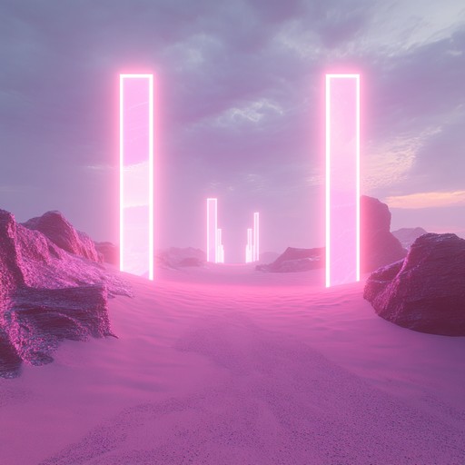 Discover a futuristic desert landscape with pulsating electronic beats and exotic textures. This song fuses traditional instruments with synthetic sounds, creating an otherworldly vibe that transports you to a cyber punk oasis.