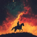 combines alien atmospheres with traditional western melodies.