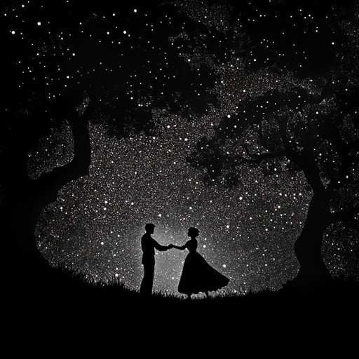 A sensual instrumental waltz evoking the tender embrace of lovers dancing under shimmering stars, with melodies that weave romance into every step.