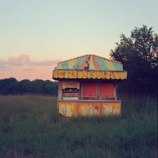 An evocative instrumental piece that captures the lingering echoes of a once vibrant carnival, now silent and deserted. Through a delicate interplay of lighthearted melodies and somber tones, it paints a picture of fading laughter and the passage of time.