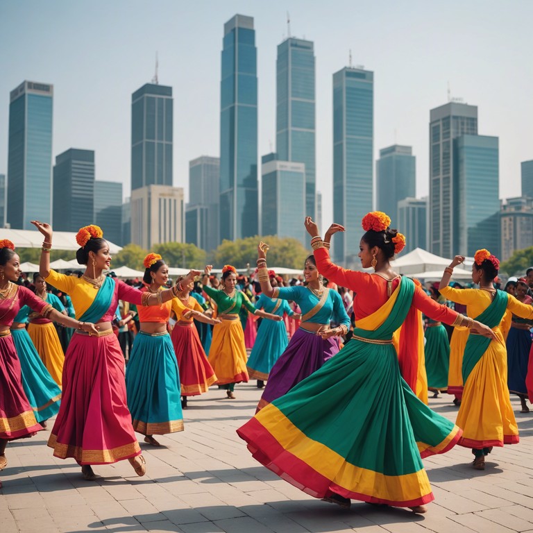 An energetic mix featuring the traditional sounds of the dhol with electronic beats to create an epic bhangra fusion suitable for grand celebrations and cultural showcases