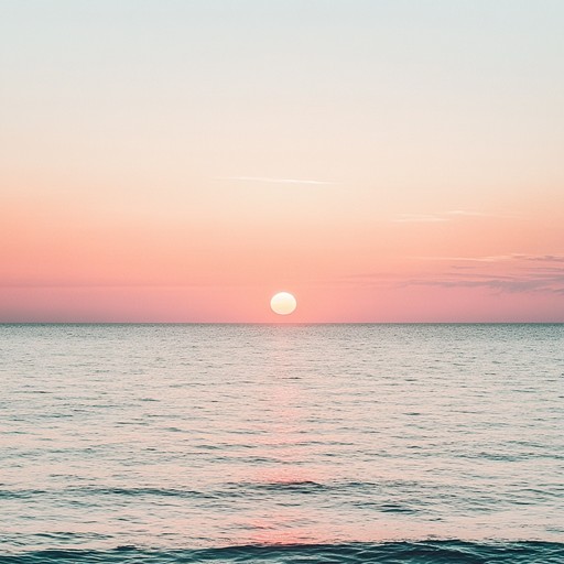 A soothing instrumental ballad that captures the serene atmosphere of a tranquil sunset over the ocean, blending delicate piano with soft strings to evoke peace and introspection.