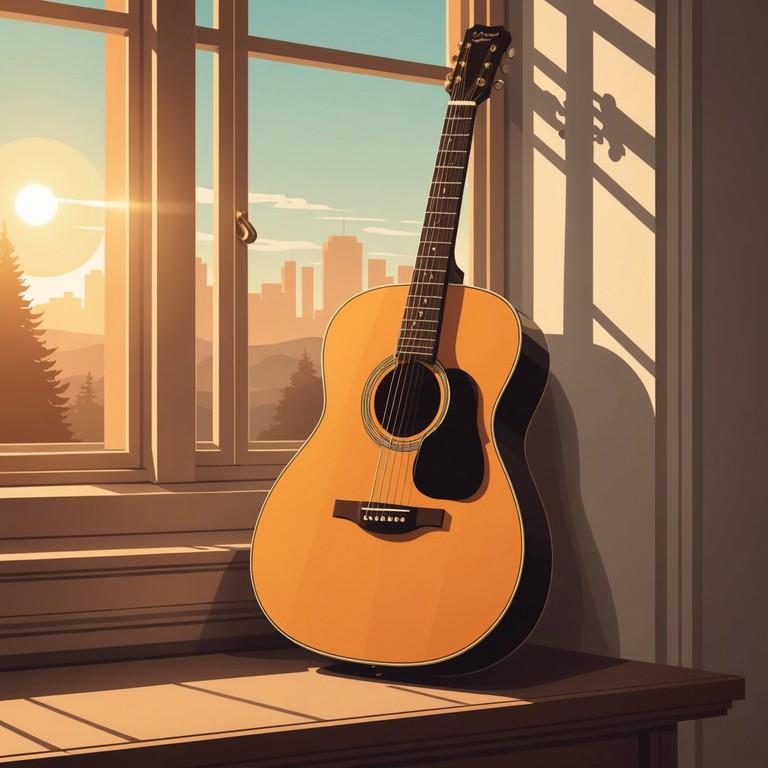 Invite listeners on a journey through time with an indie folk song that combines modern sensibilities with echoes of the past. Focused on instrumental storytelling, this acoustic guitar led melody weaves a nostalgic tale that is both comforting and poignant.