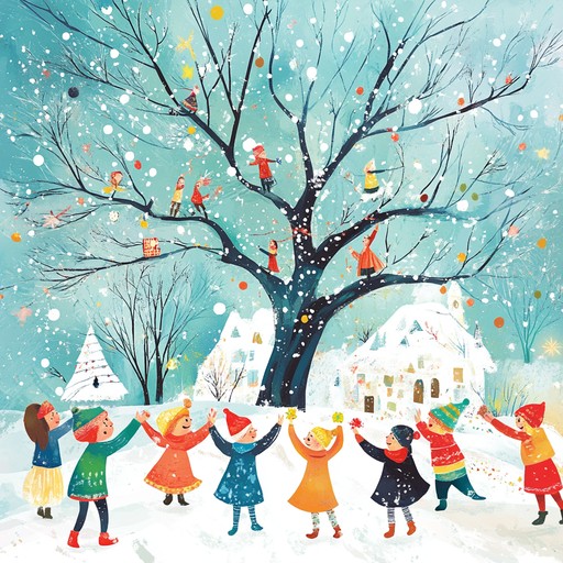 This instrumental song uses playful xylophone tunes to create a magical atmosphere. Perfect for festive children's gatherings, it embodies the joy and wonder of the holiday season with upbeat and delightful melodies.