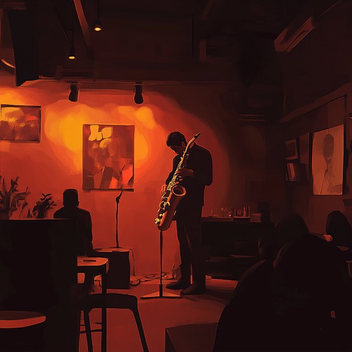 A richly layered track that fuses smooth jazzy saxophone melodies with rhythmic bass and percussion, creating a vibrant soundscape reminiscent of city nights. Perfect for unwinding with a glass of wine or as a backdrop to an intimate gathering.