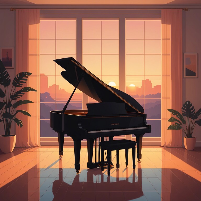 This track embodies the feeling of cherished memories slipping gently into the backdrop of one's mind, accompanied by a deep sense of longing and reflective thought. A solo piano carries the melody, setting a somber yet graceful atmosphere, perfect for introspective moments or quiet evenings.