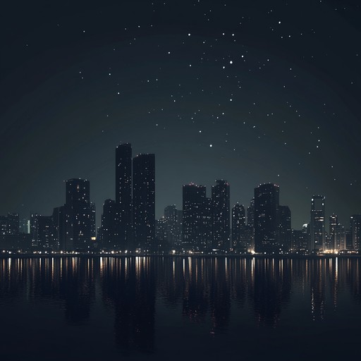 A gentle, melodic tune with soft piano notes and subtle urban soundscapes, designed to calm and soothe listeners before sleep. The track infuses night time city ambiance with lullaby elements, creating a perfect blend for a serene urban lullaby experience.